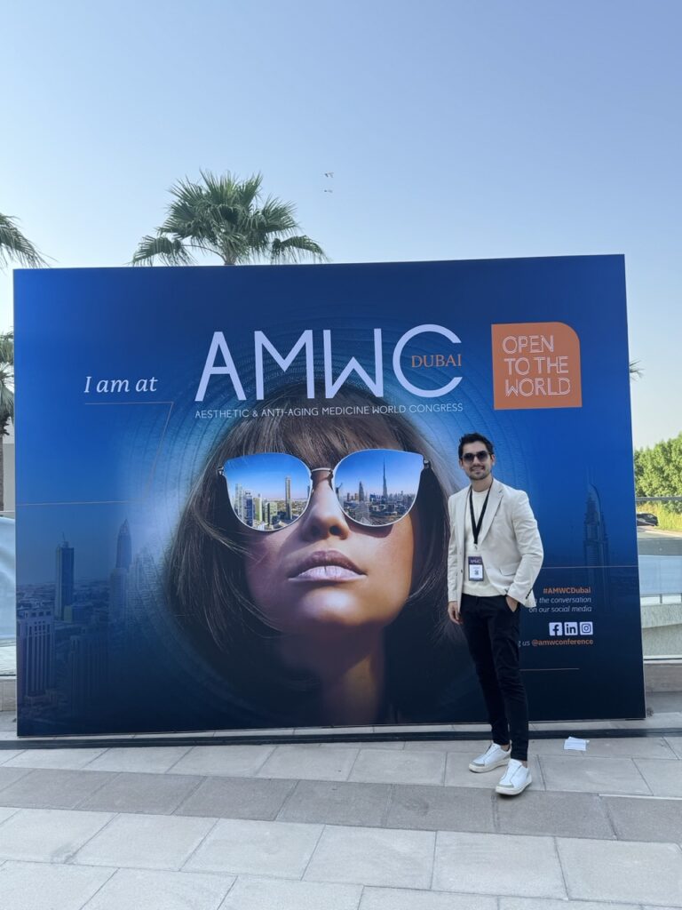 Dr. Igor Ribeiro no AMWC Dubai 2025 (Aesthetic and Anti-Ageing Medicine World Congress), Grand Hyatt Dubai"