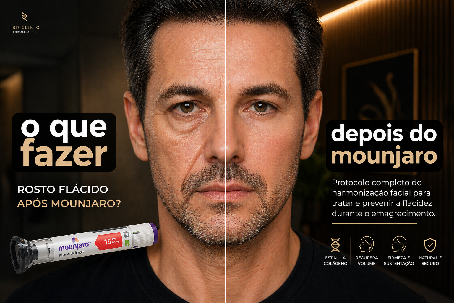 You are currently viewing Harmonização Facial após Mounjaro em Fortaleza | Dr. Igor Ribeiro